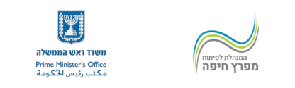 לוגואים משרד הממשלה ומפרץ חיפה